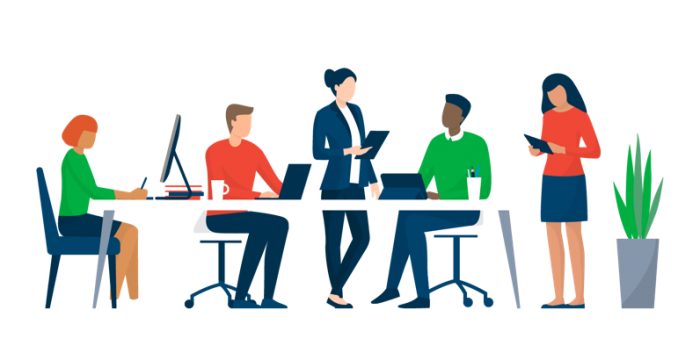 Resume building guidance illustration