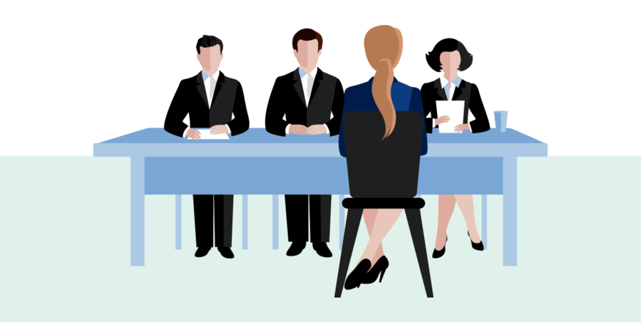 Interview preparation illustration